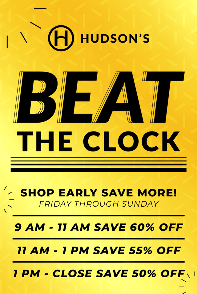 Beat The Clock Sale